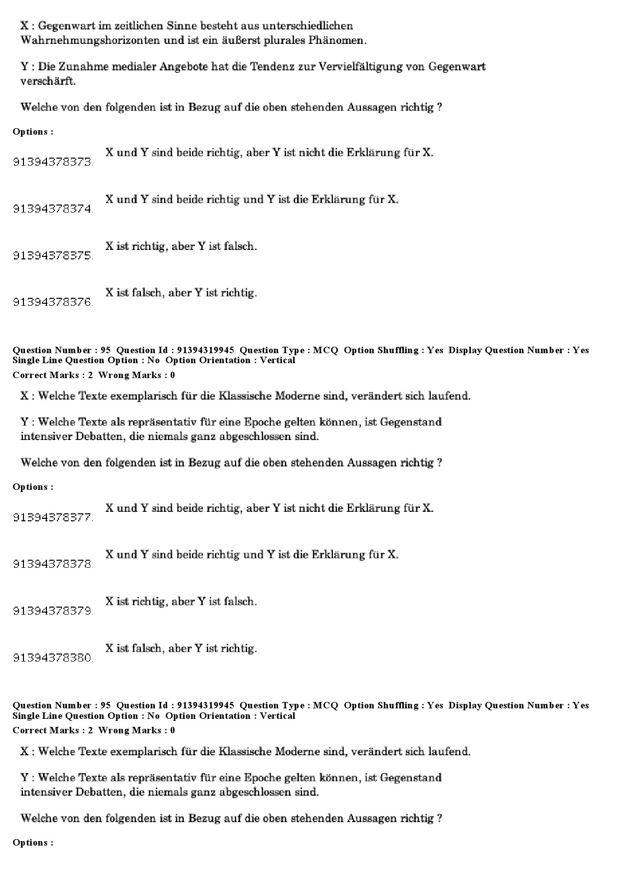 UGC NET German Question Paper December 2018 82