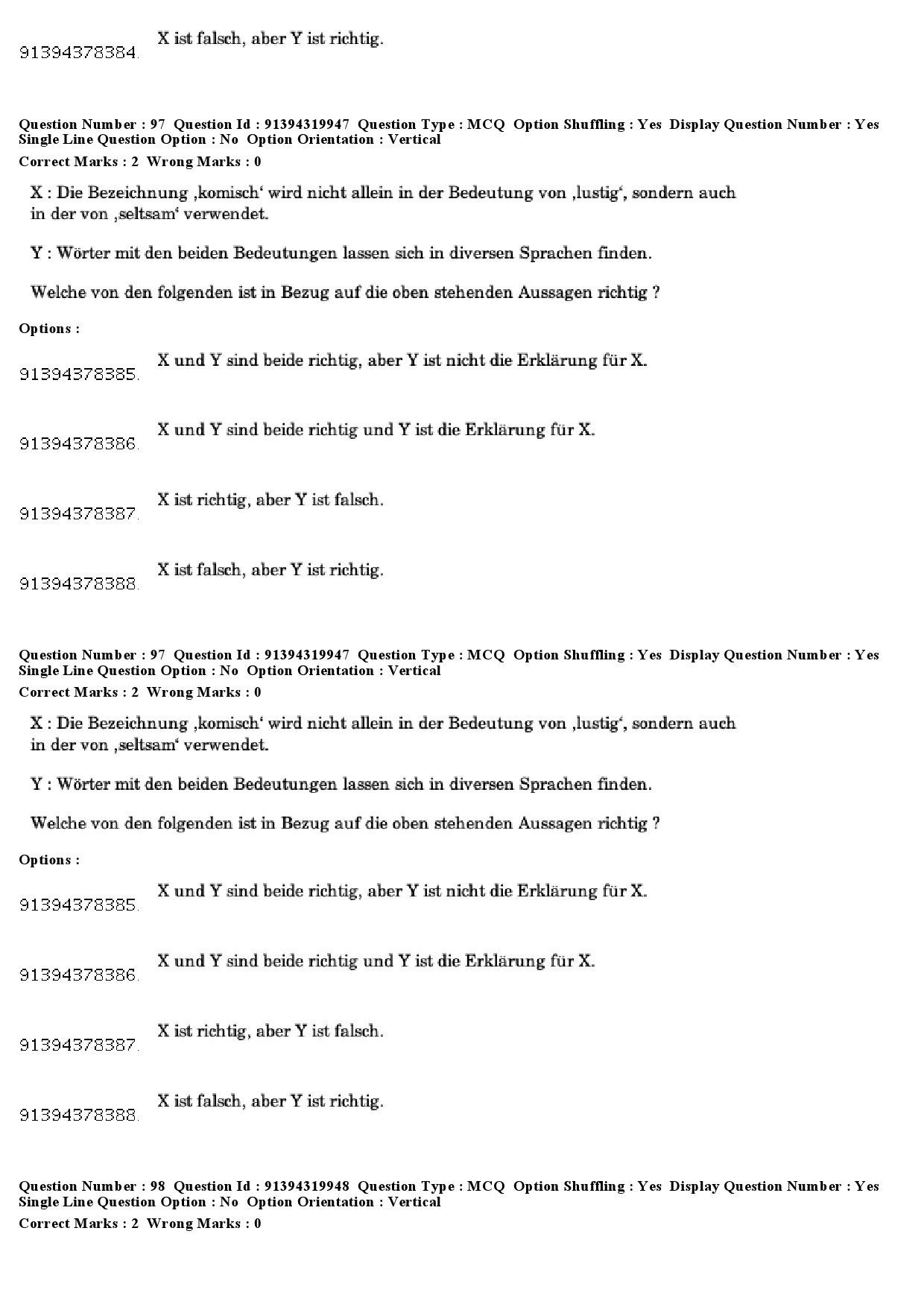 UGC NET German Question Paper December 2018 84