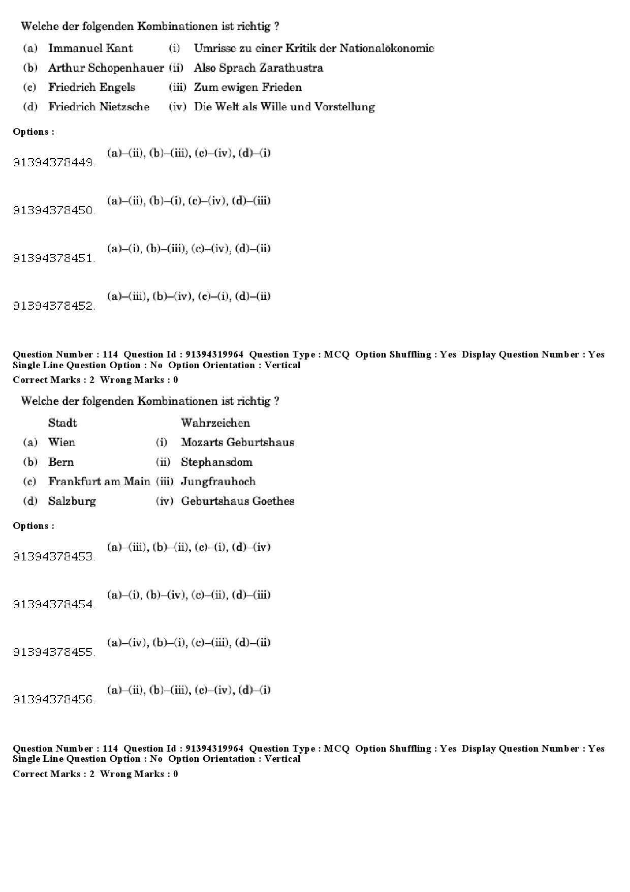 UGC NET German Question Paper December 2018 99