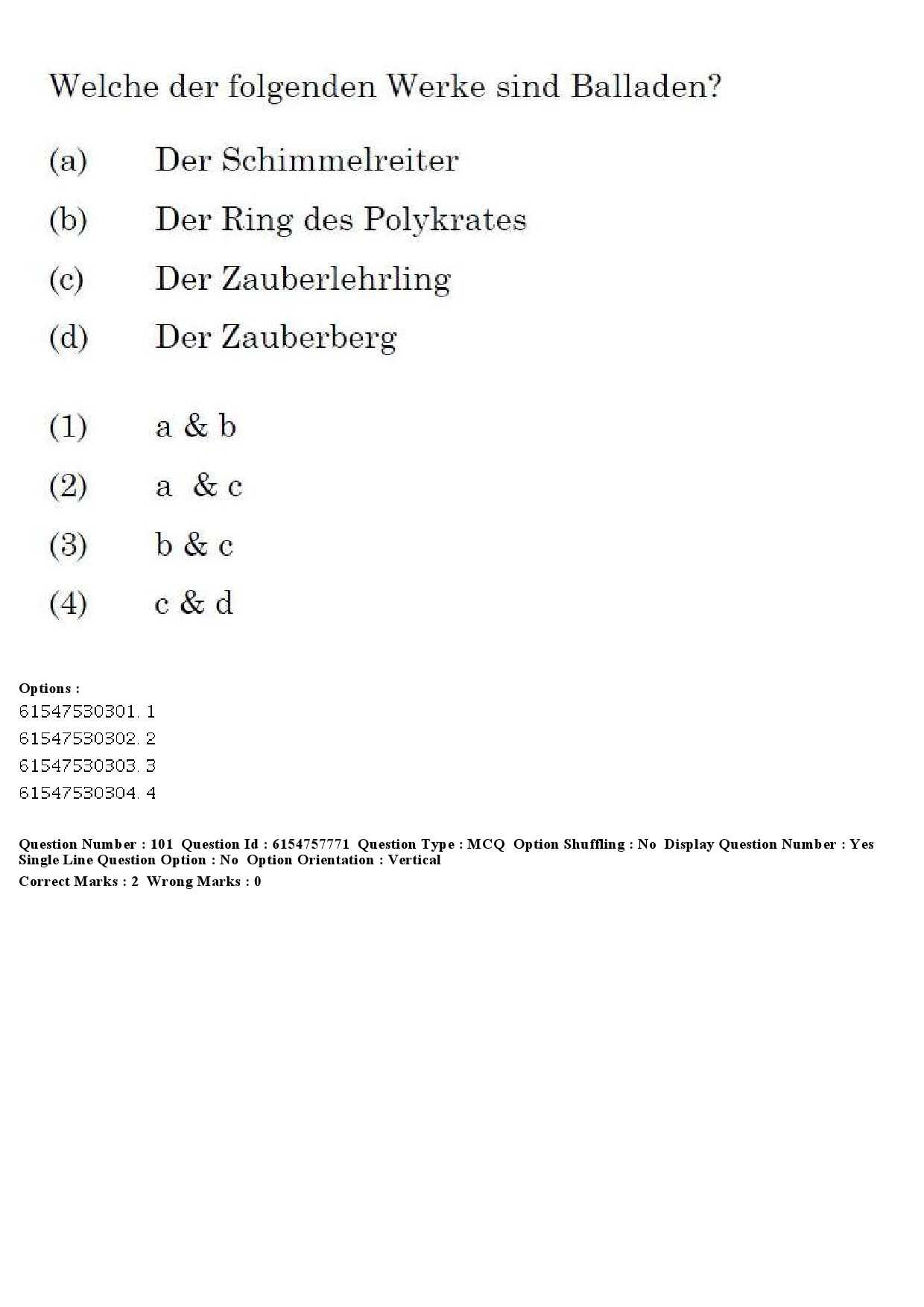 UGC NET German Question Paper December 2019 102