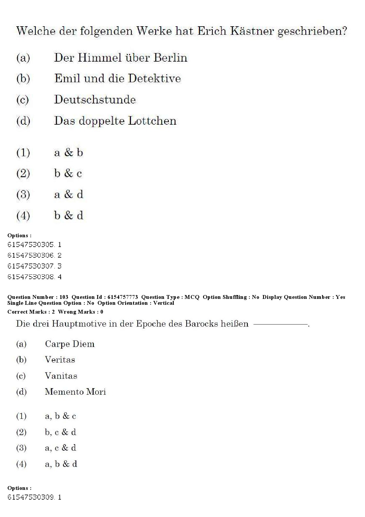 UGC NET German Question Paper December 2019 105