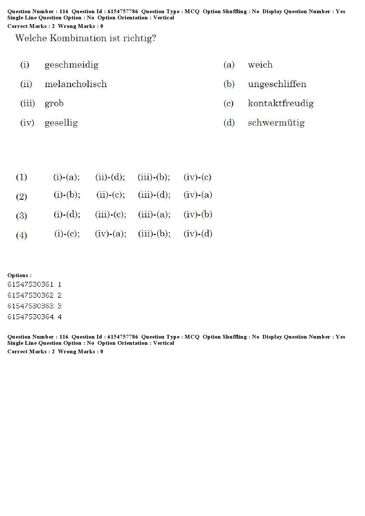 UGC NET German Question Paper December 2019 122