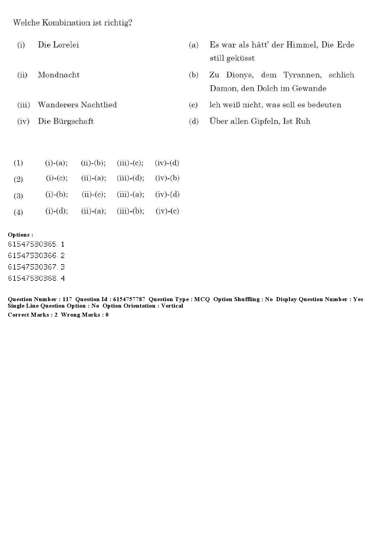 UGC NET German Question Paper December 2019 124