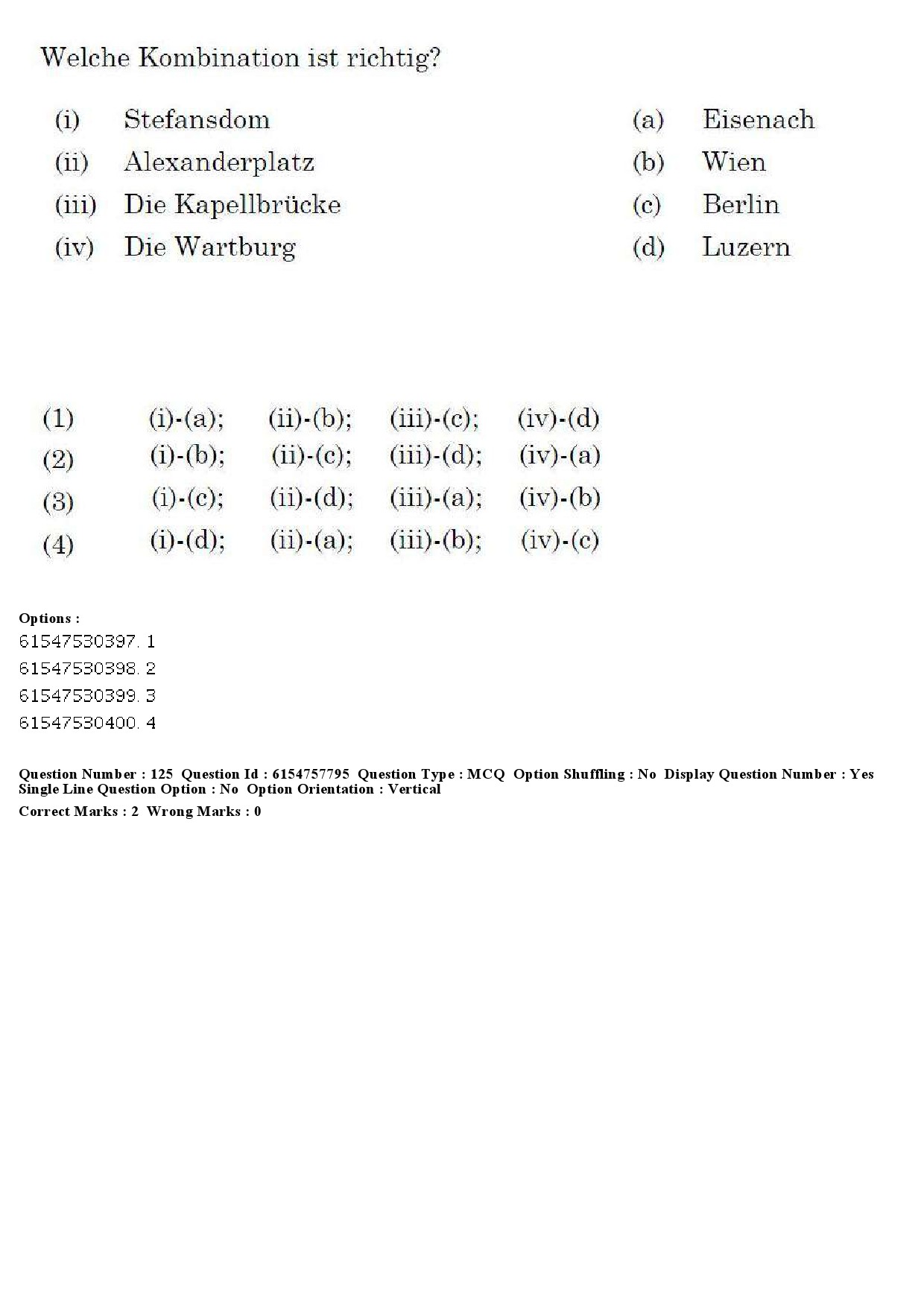 UGC NET German Question Paper December 2019 138