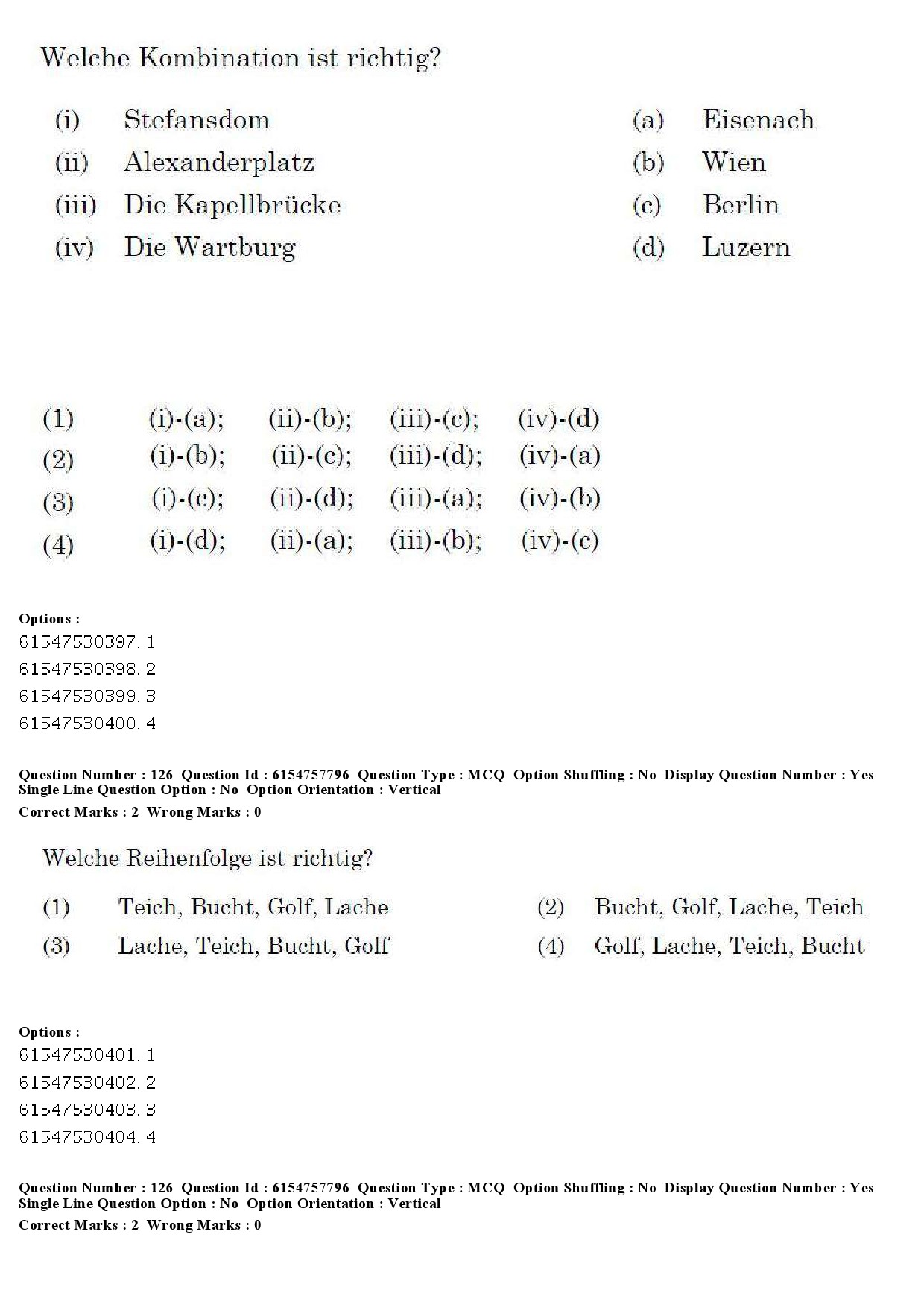 UGC NET German Question Paper December 2019 139