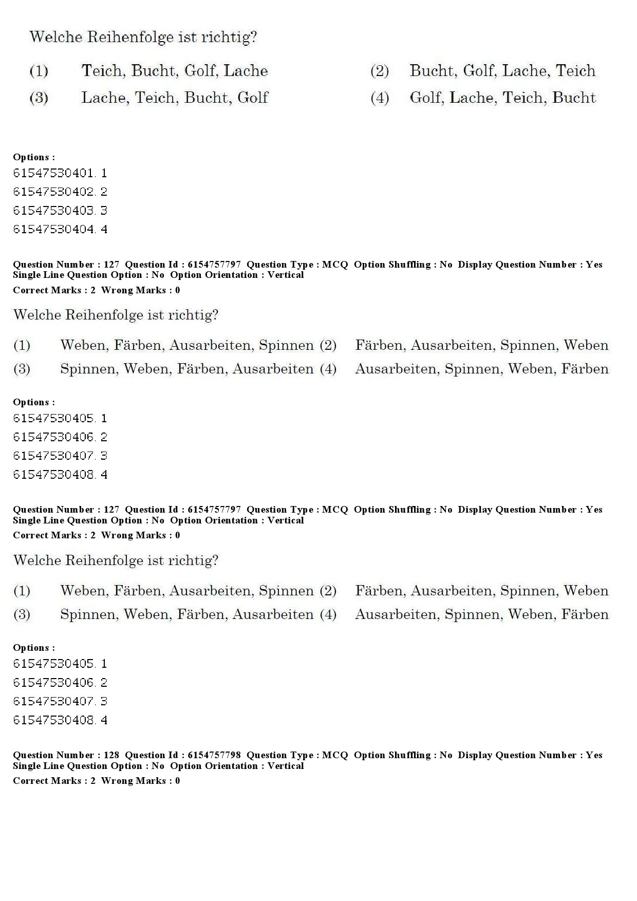 UGC NET German Question Paper December 2019 140