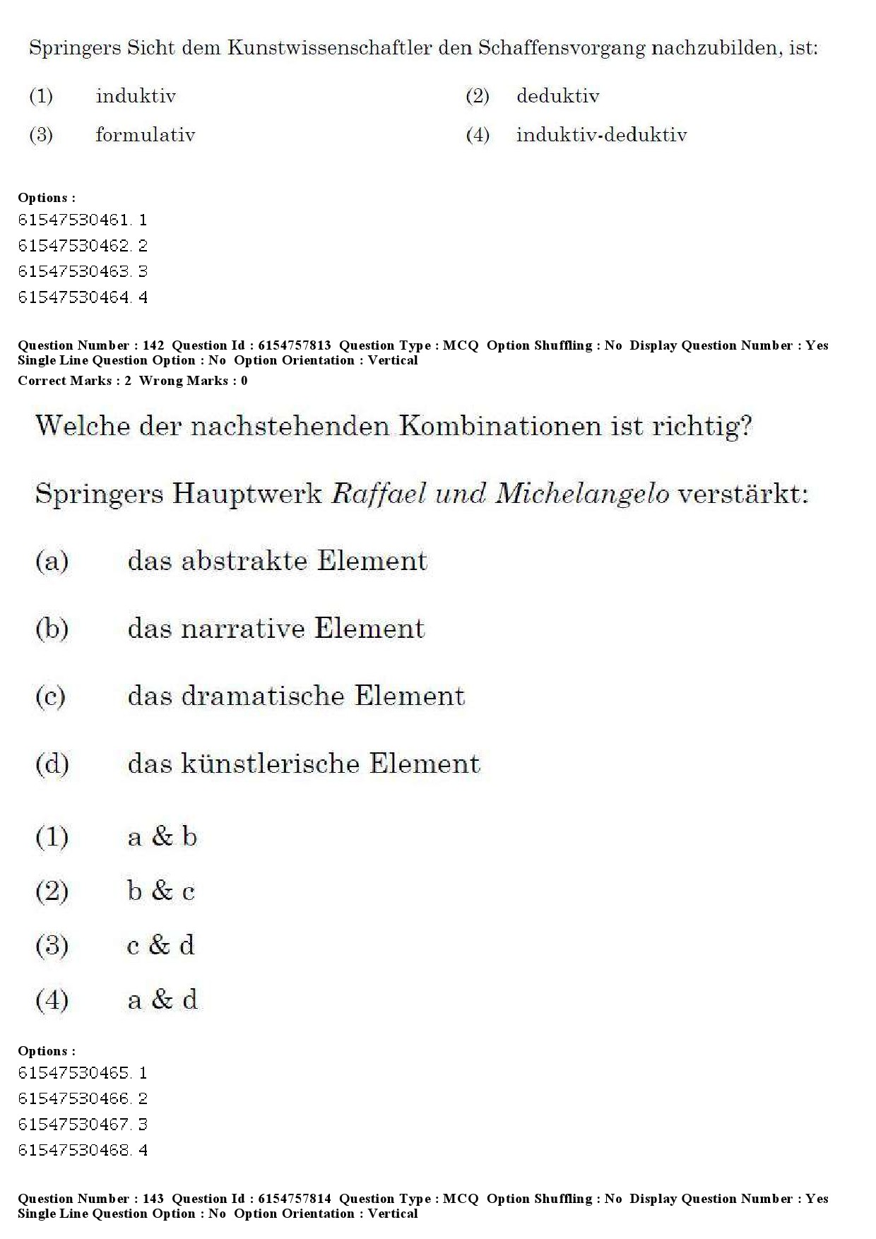 UGC NET German Question Paper December 2019 158