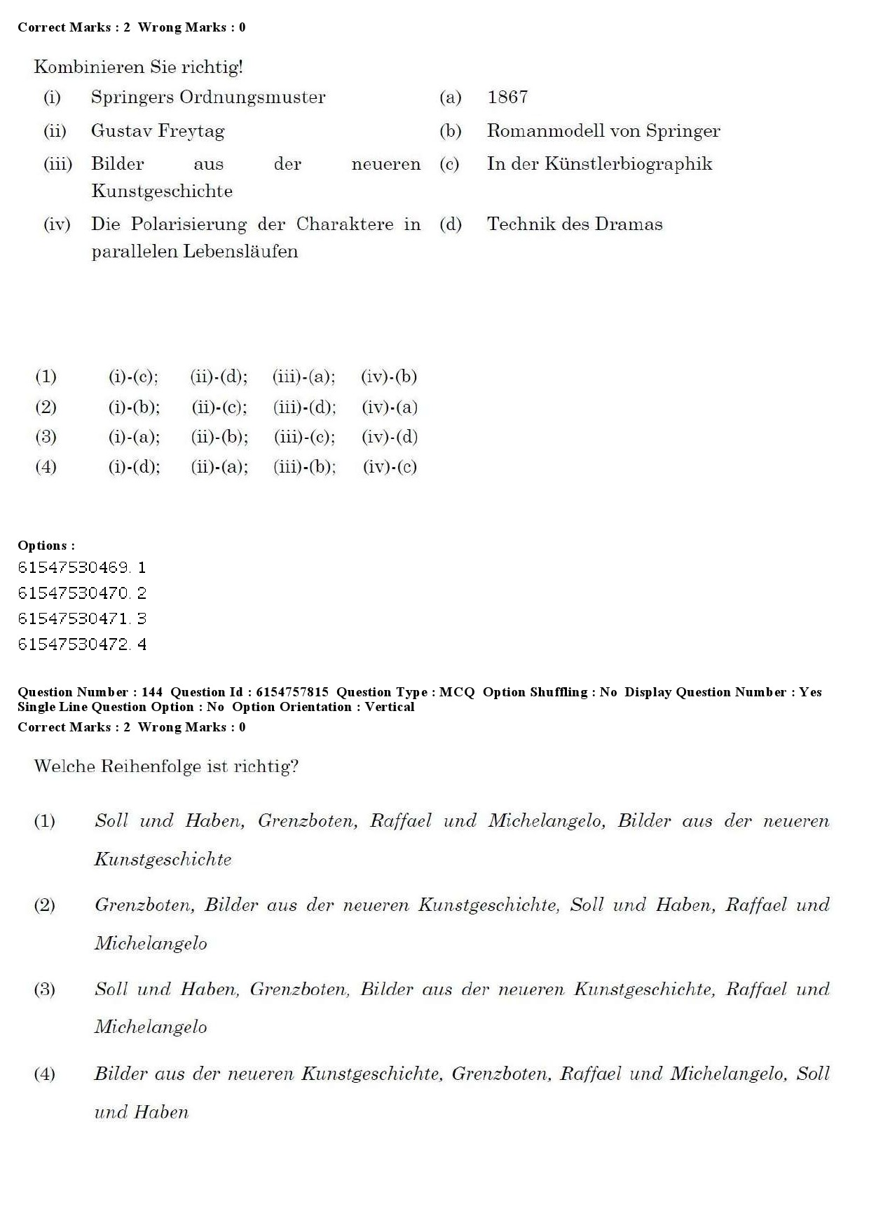 UGC NET German Question Paper December 2019 159