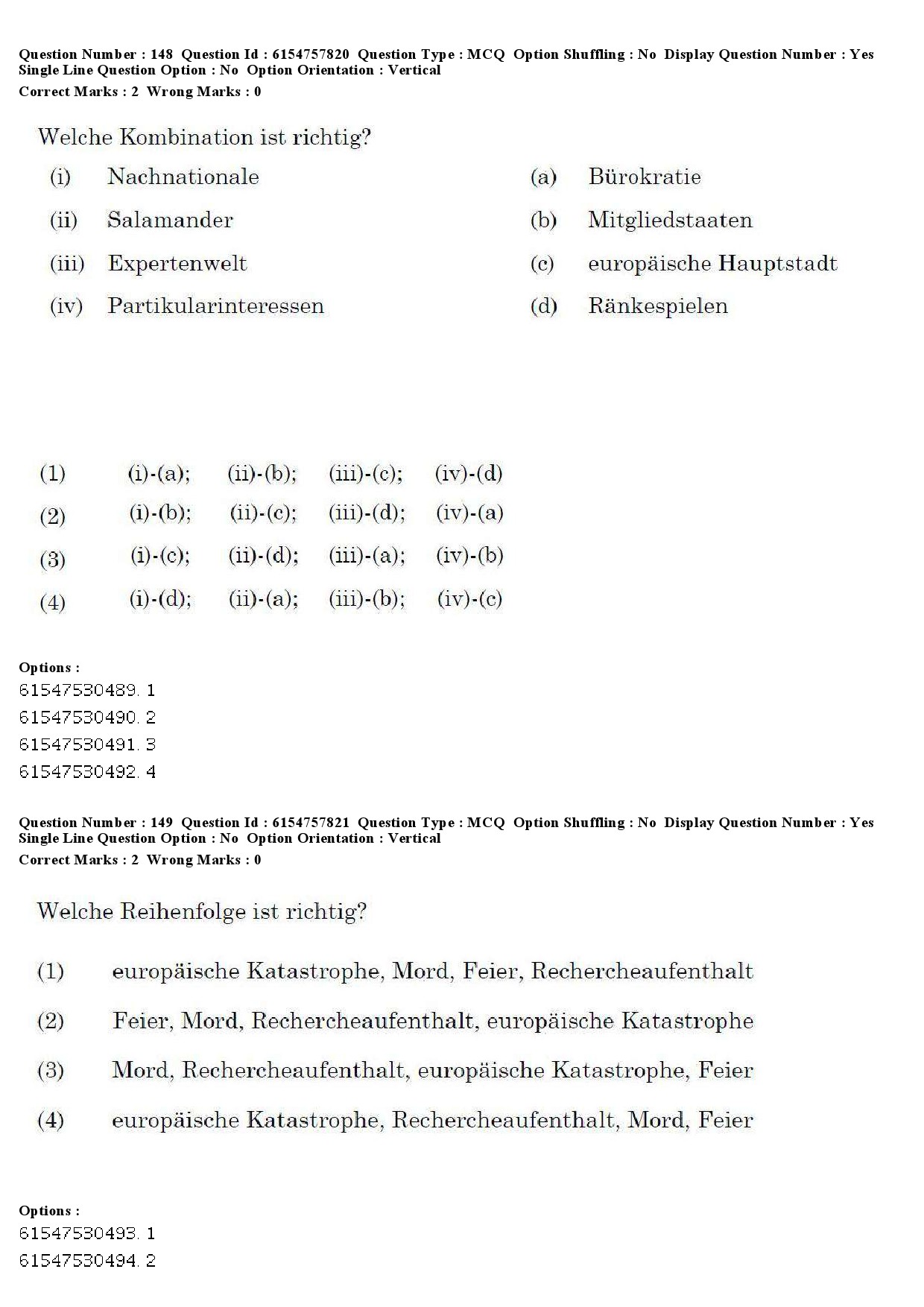 UGC NET German Question Paper December 2019 163