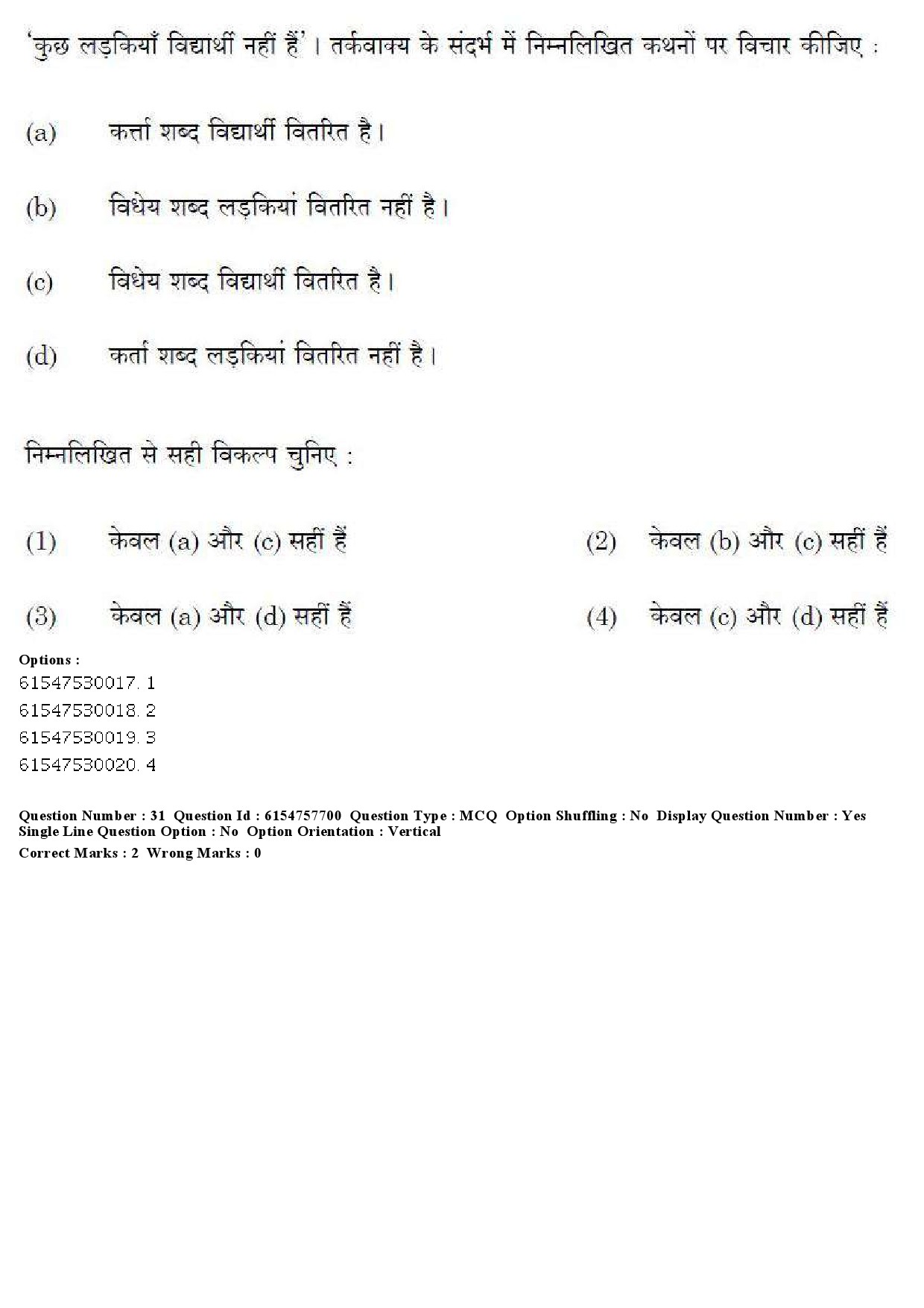 UGC NET German Question Paper December 2019 27