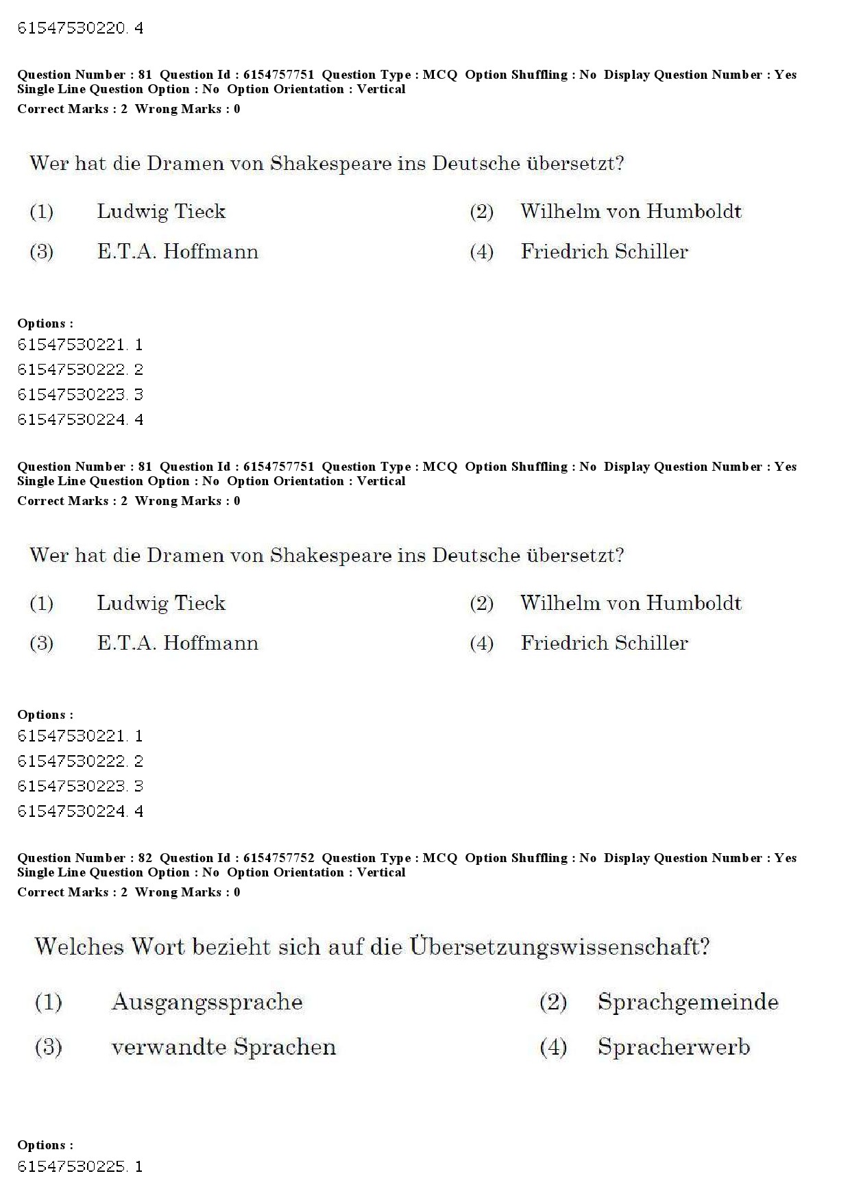 UGC NET German Question Paper December 2019 77