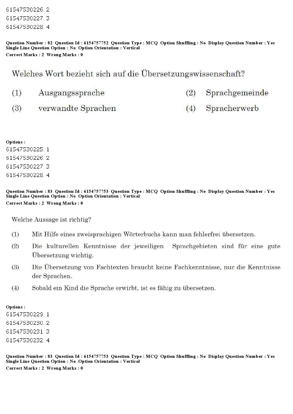 UGC NET German Question Paper December 2019 78