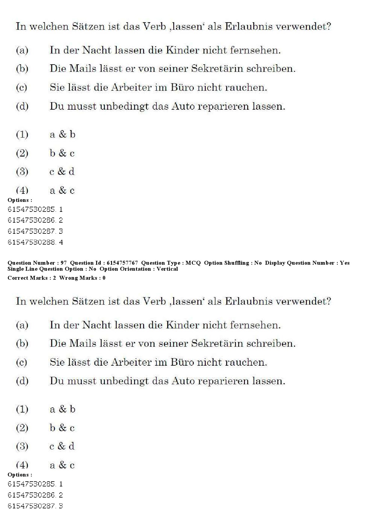 UGC NET German Question Paper December 2019 95