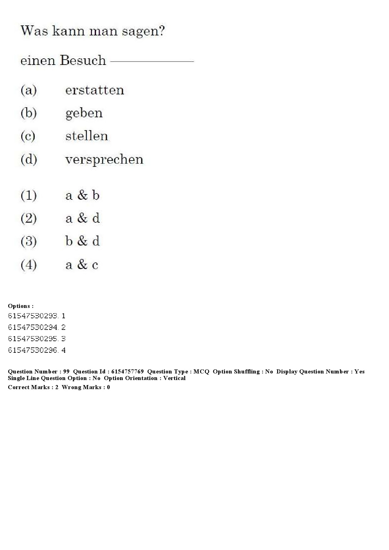 UGC NET German Question Paper December 2019 98