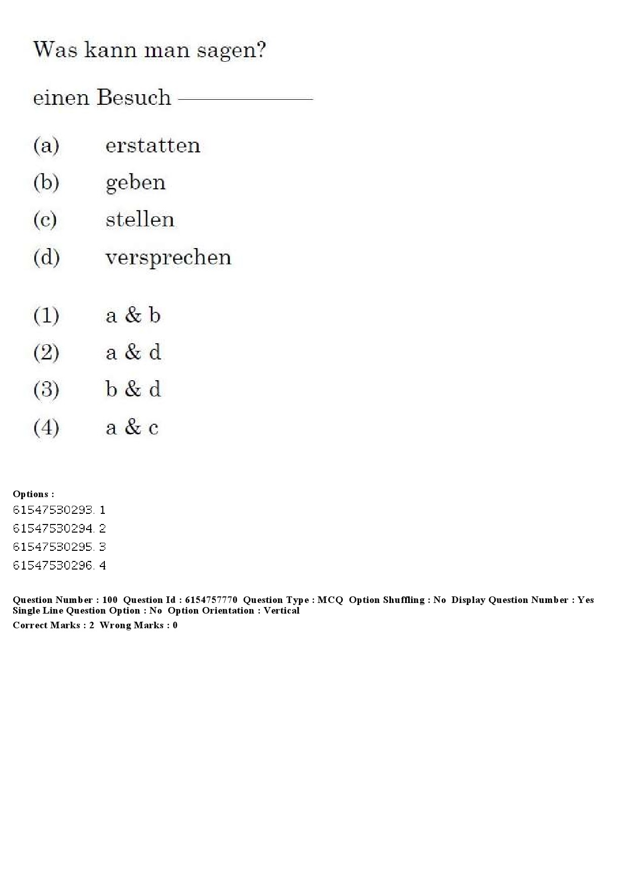 UGC NET German Question Paper December 2019 99