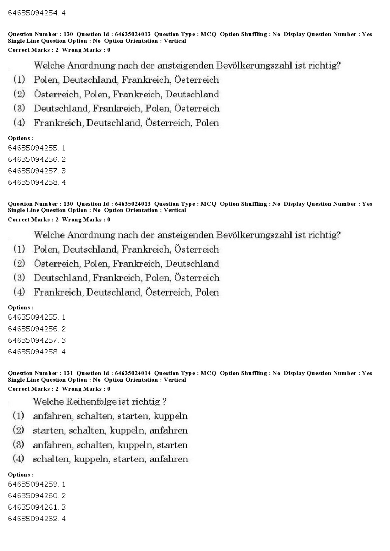 UGC NET German Question Paper June 2019 108