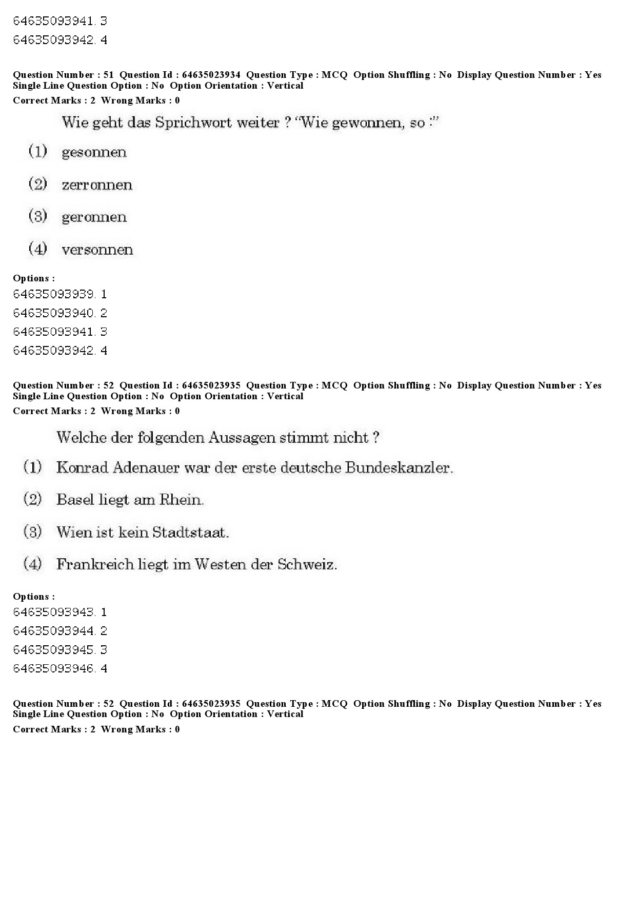 UGC NET German Question Paper June 2019 41