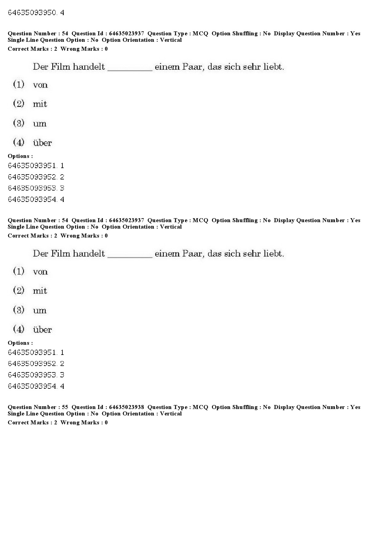 UGC NET German Question Paper June 2019 43