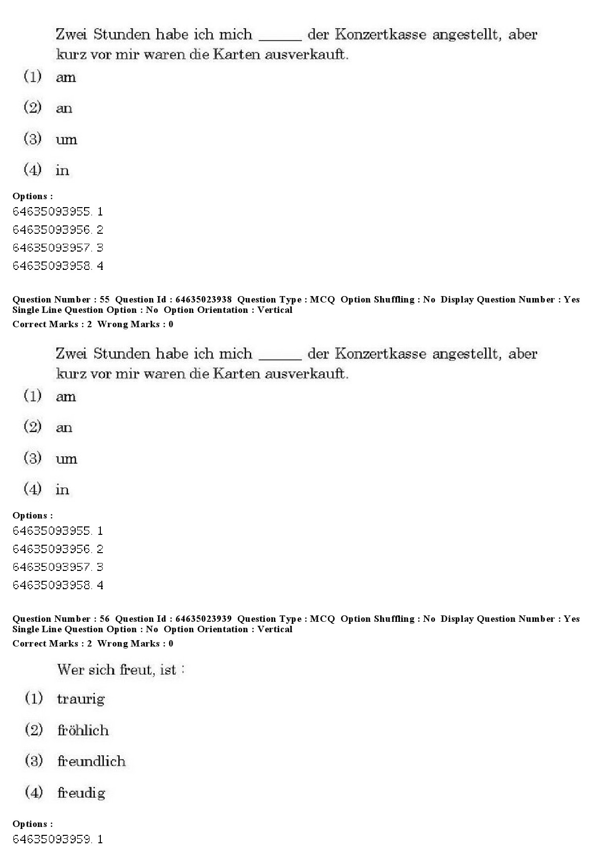 UGC NET German Question Paper June 2019 44