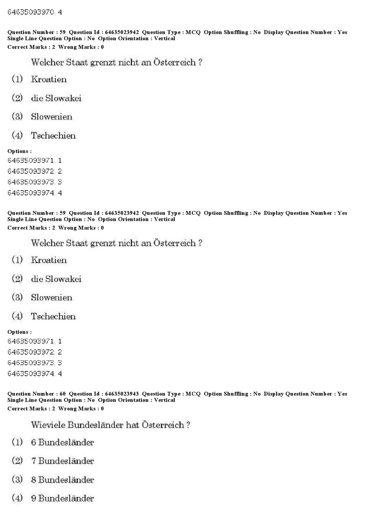 UGC NET German Question Paper June 2019 47