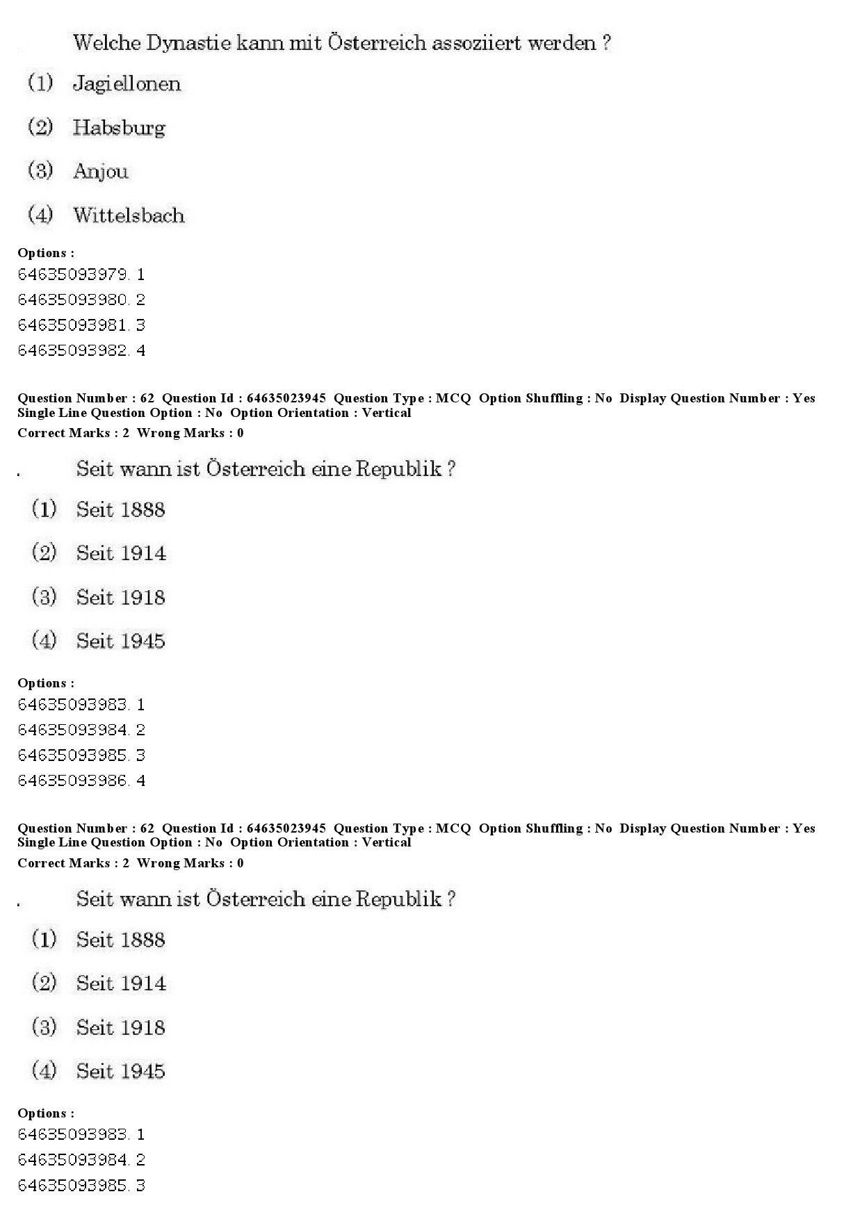 UGC NET German Question Paper June 2019 49