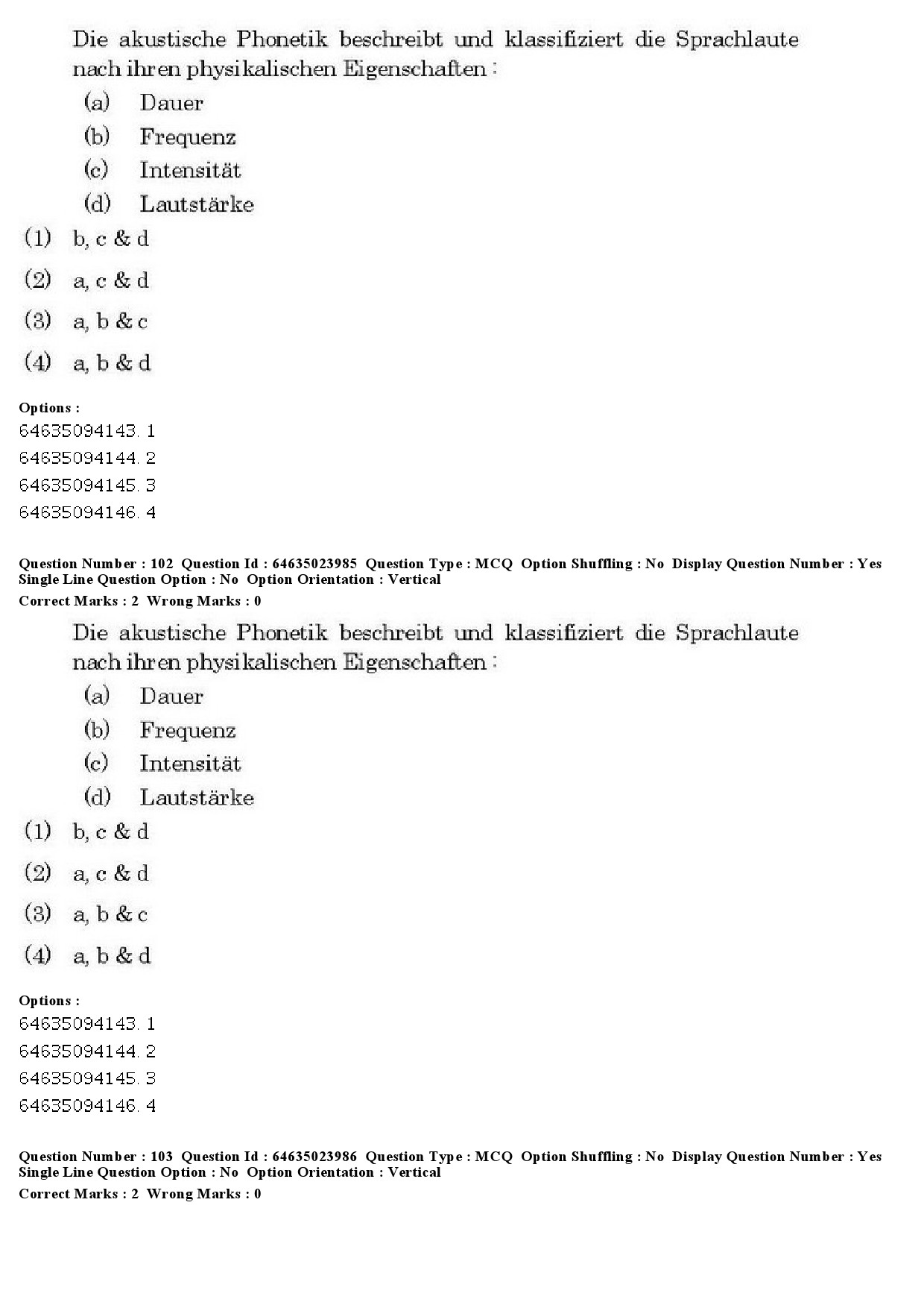 UGC NET German Question Paper June 2019 81