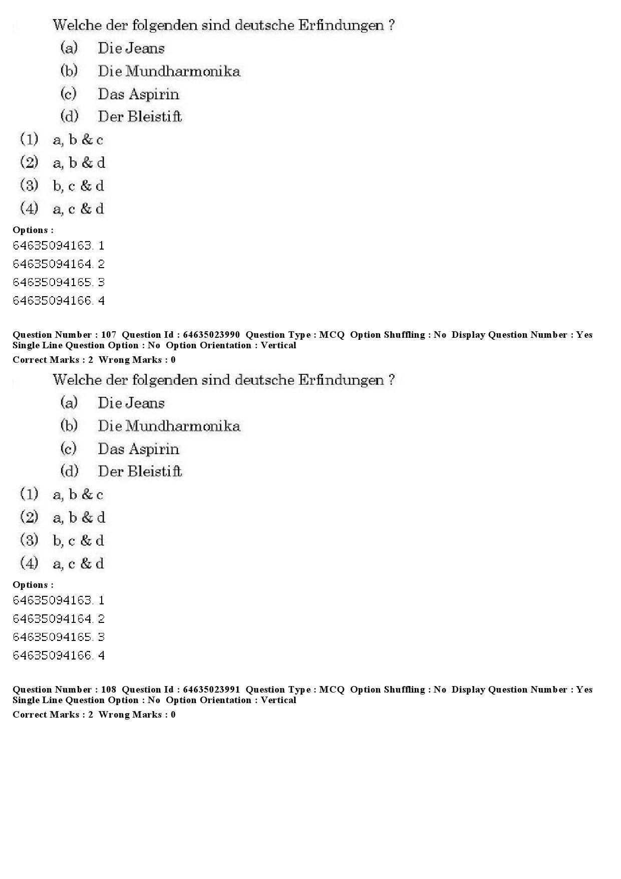 UGC NET German Question Paper June 2019 86