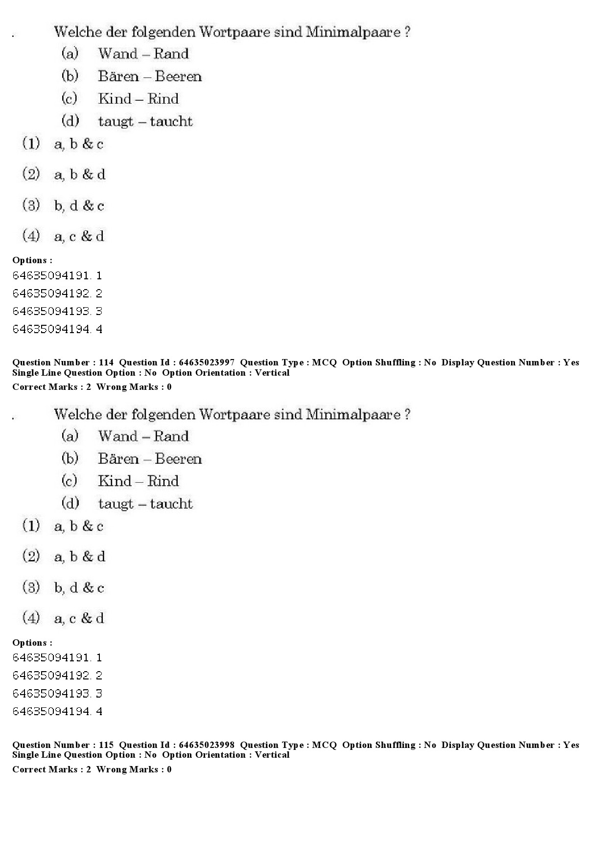 UGC NET German Question Paper June 2019 93