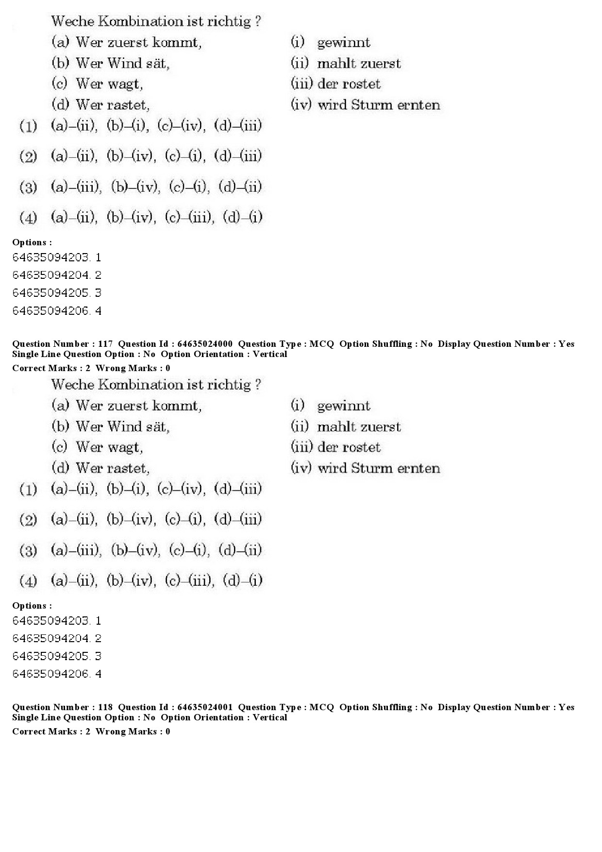 UGC NET German Question Paper June 2019 96