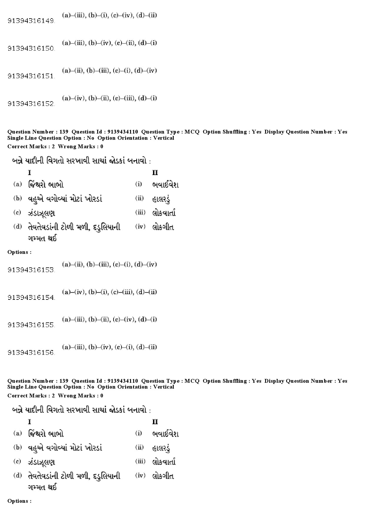 UGC NET Gujarati Question Paper December 2018 127