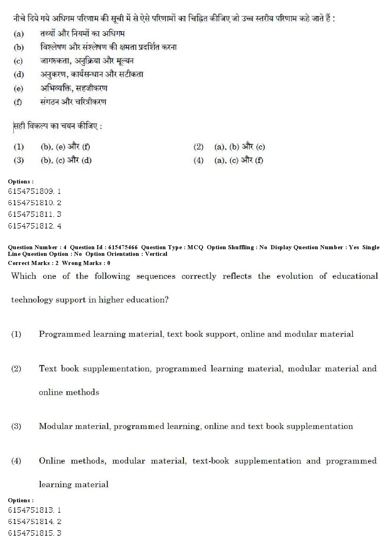 UGC NET Gujarati Question Paper December 2019 5