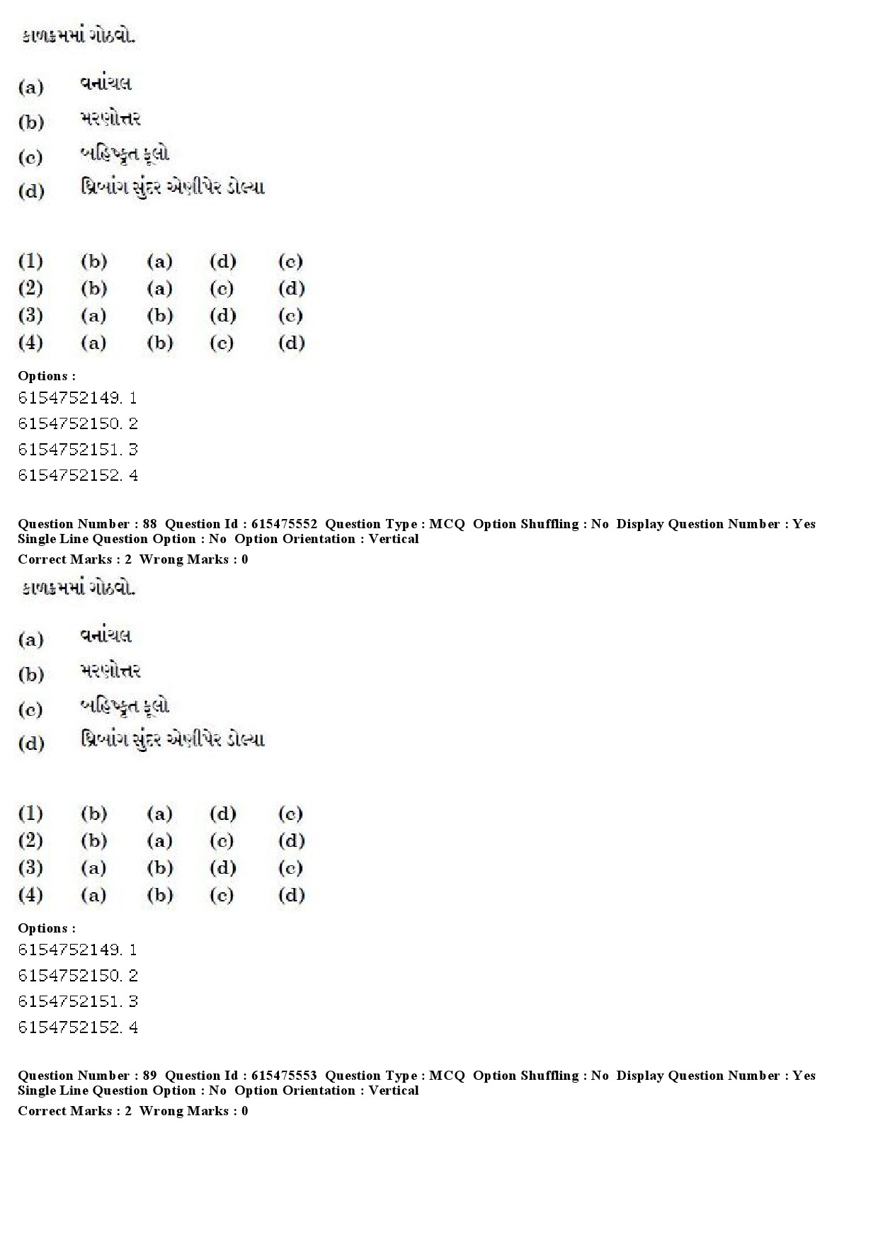 UGC NET Gujarati Question Paper December 2019 72