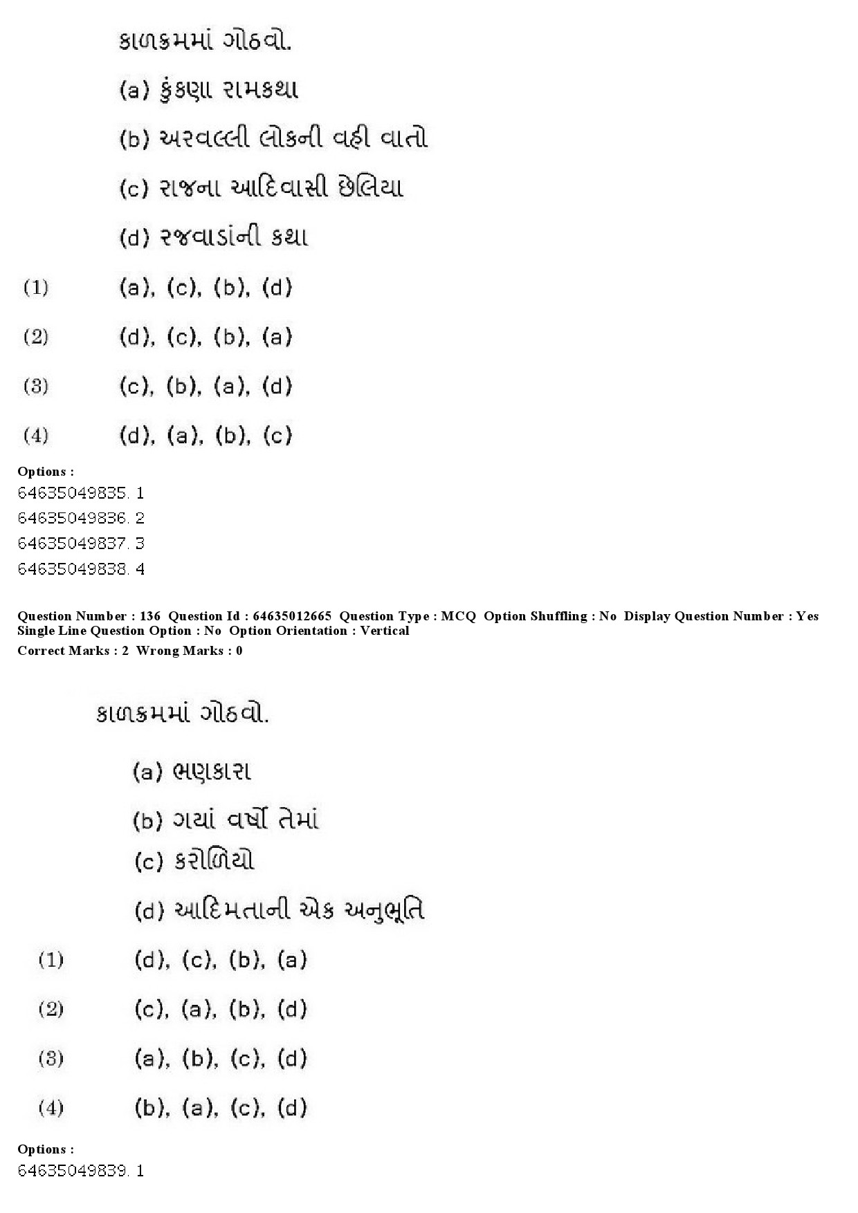 UGC NET Gujarati Question Paper June 2019 117