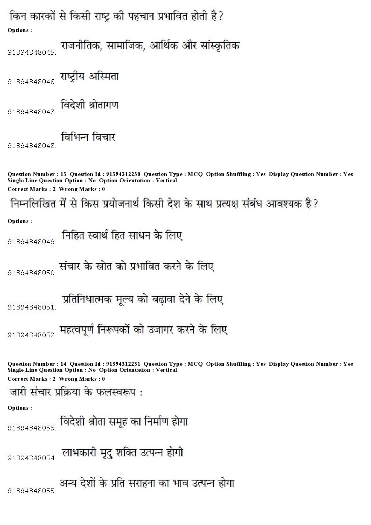 UGC NET Hindi Question Paper December 2018 16