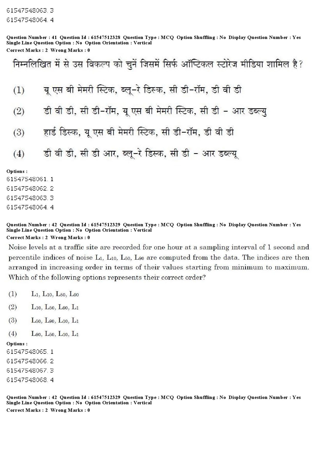 UGC NET Hindi Question Paper December 2019 43