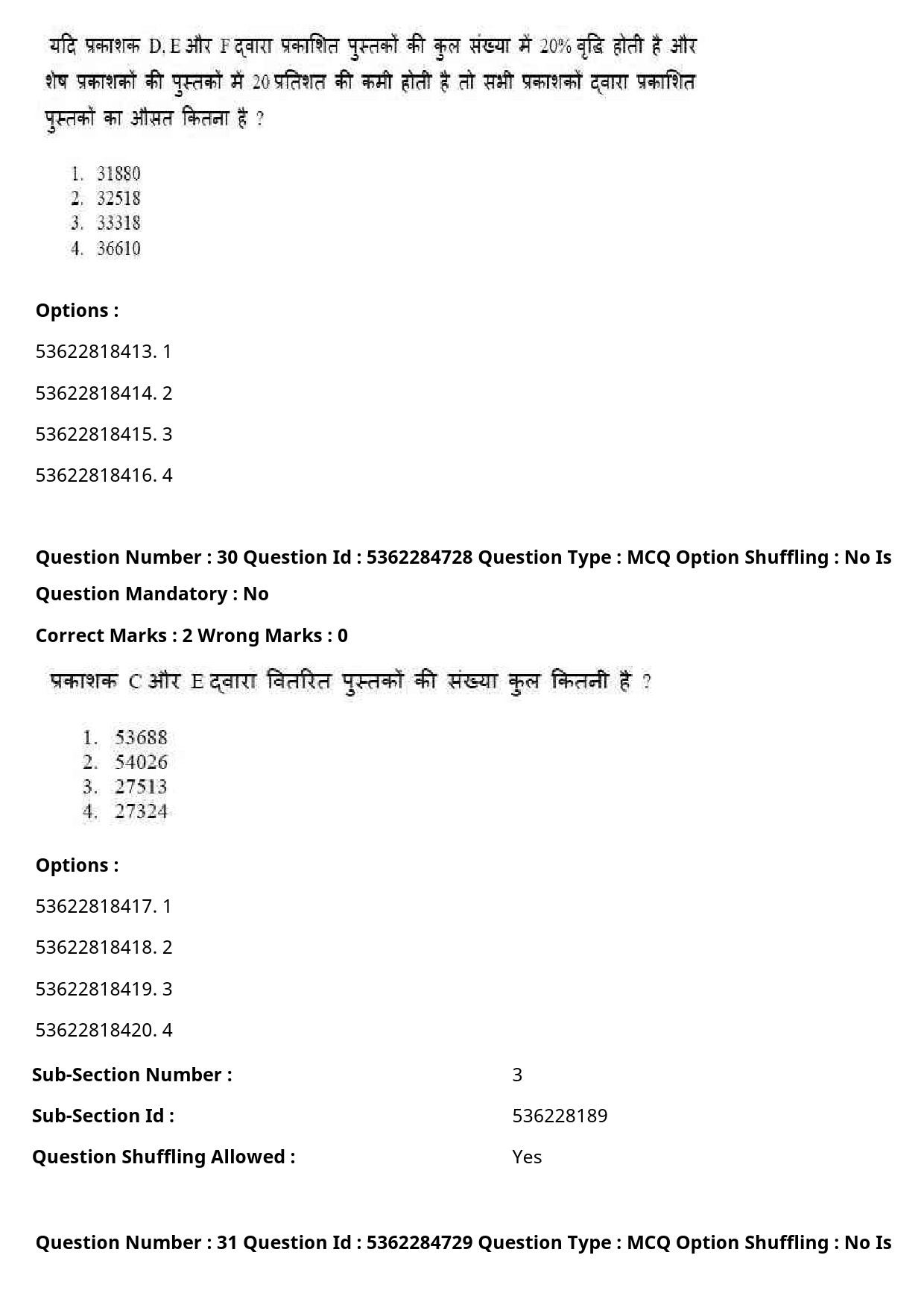 UGC NET Hindi Question Paper September 2020 36