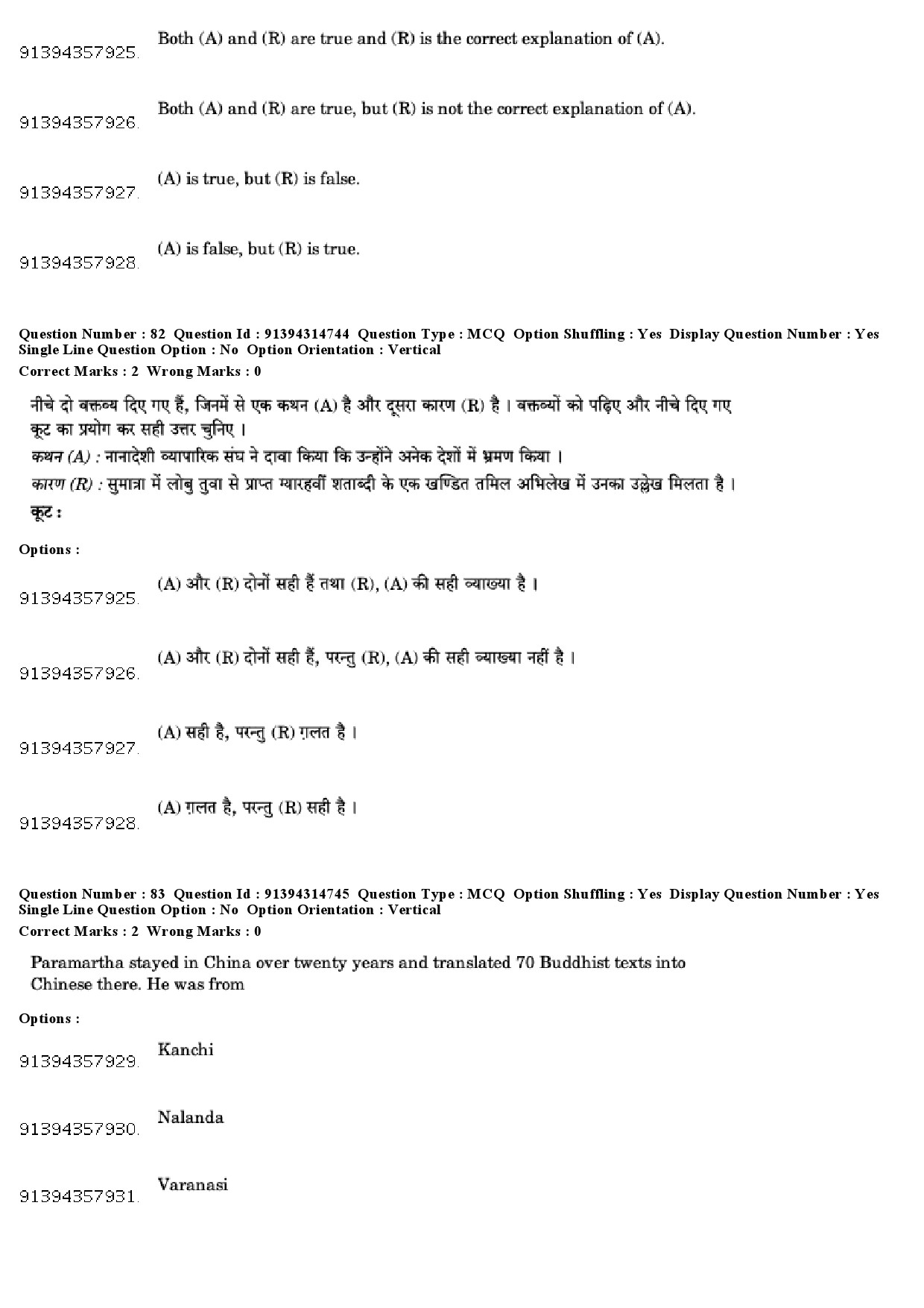 UGC NET History Question Paper December 2018 71