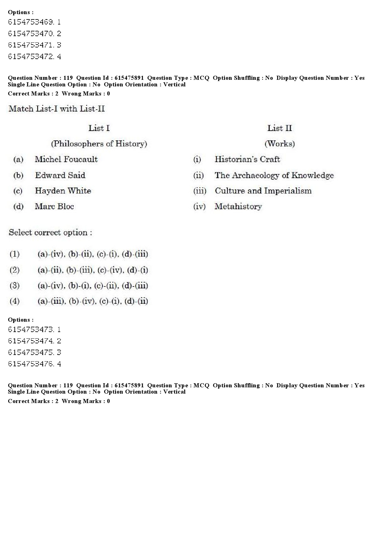 UGC NET History Question Paper December 2019 113