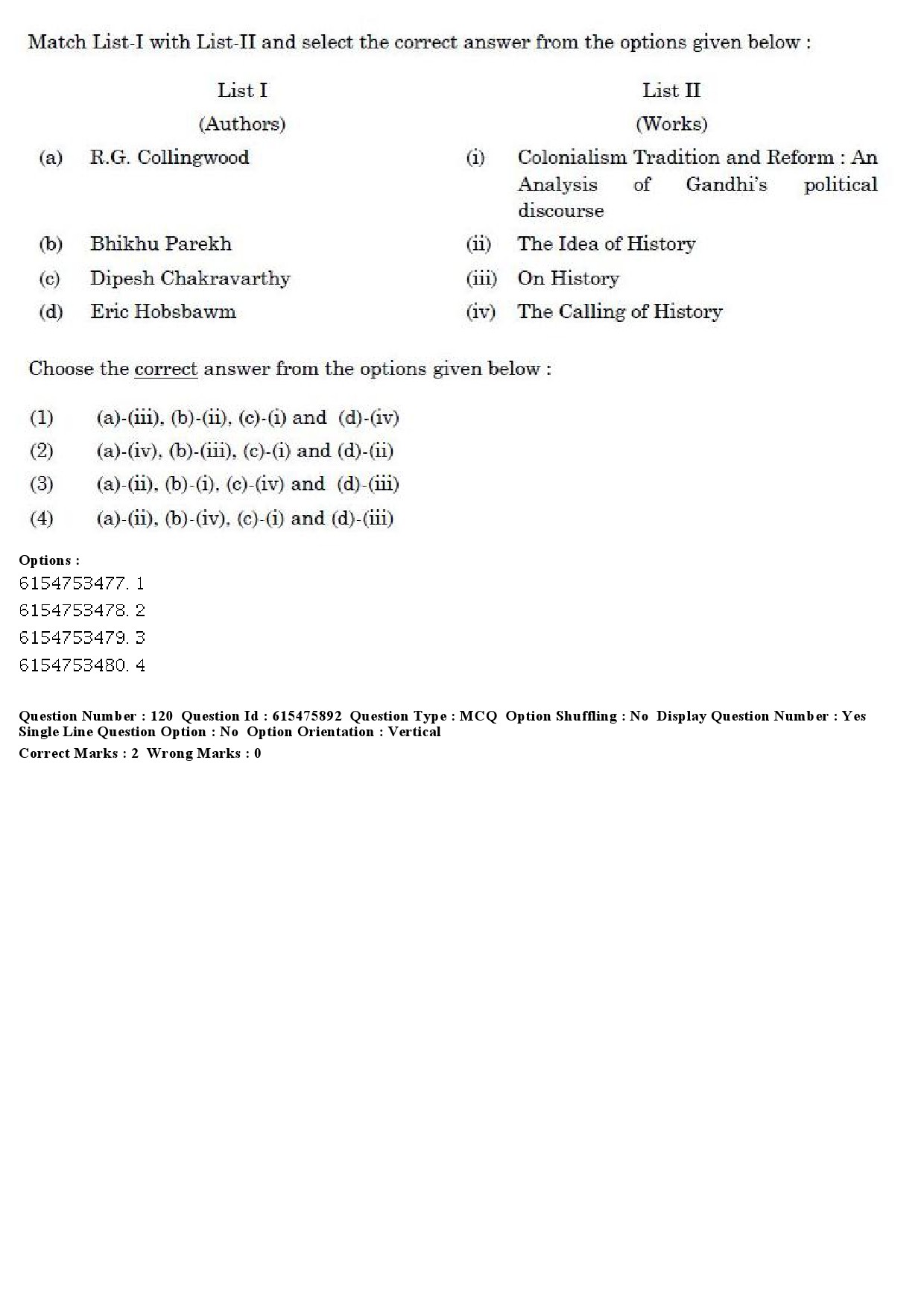 UGC NET History Question Paper December 2019 115