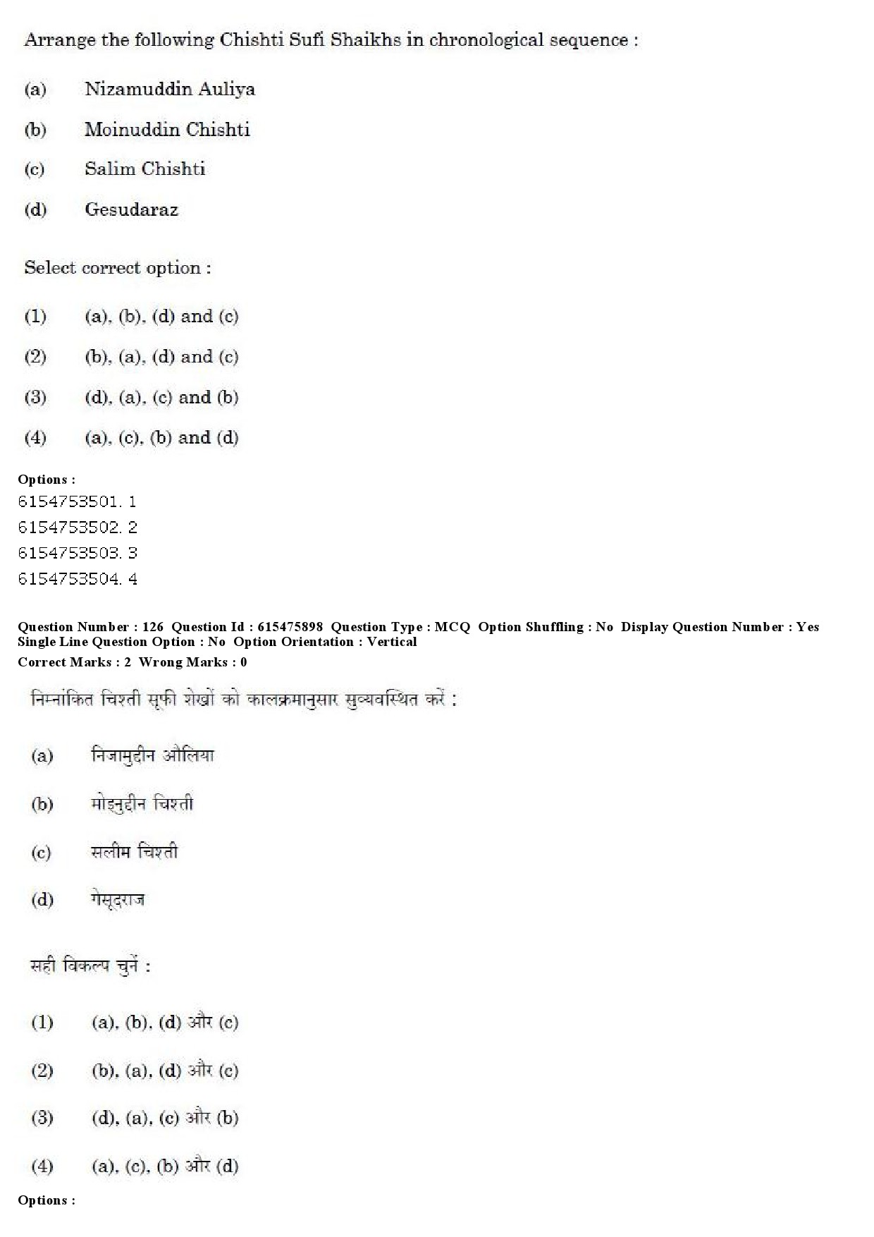 UGC NET History Question Paper December 2019 123