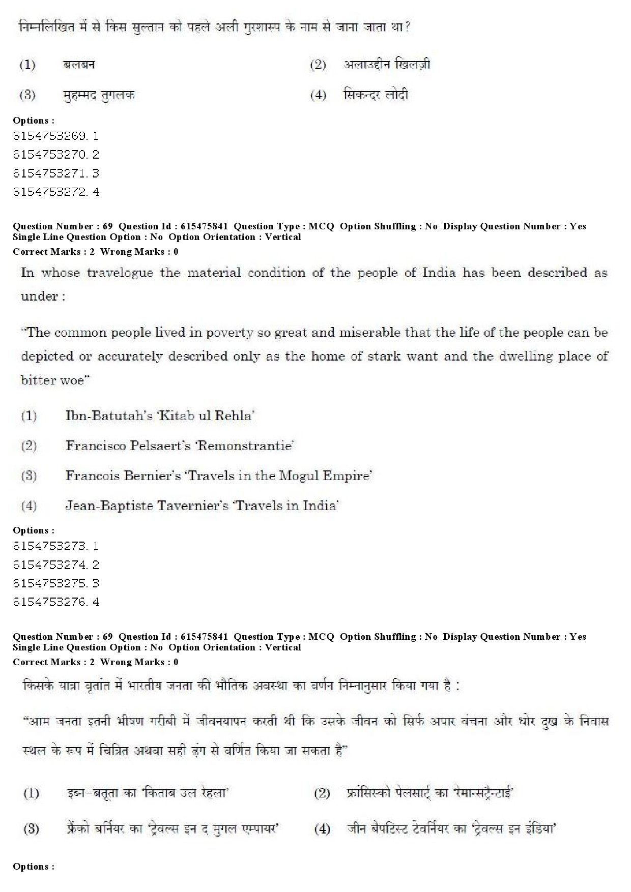 UGC NET History Question Paper December 2019 55