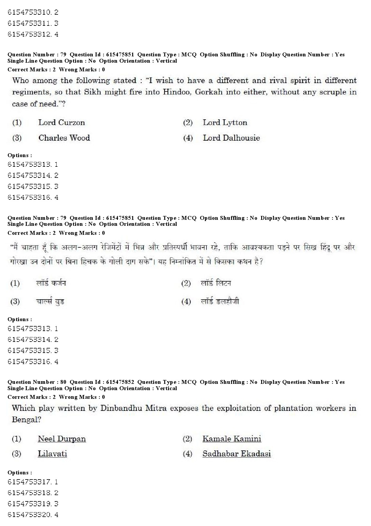 UGC NET History Question Paper December 2019 62