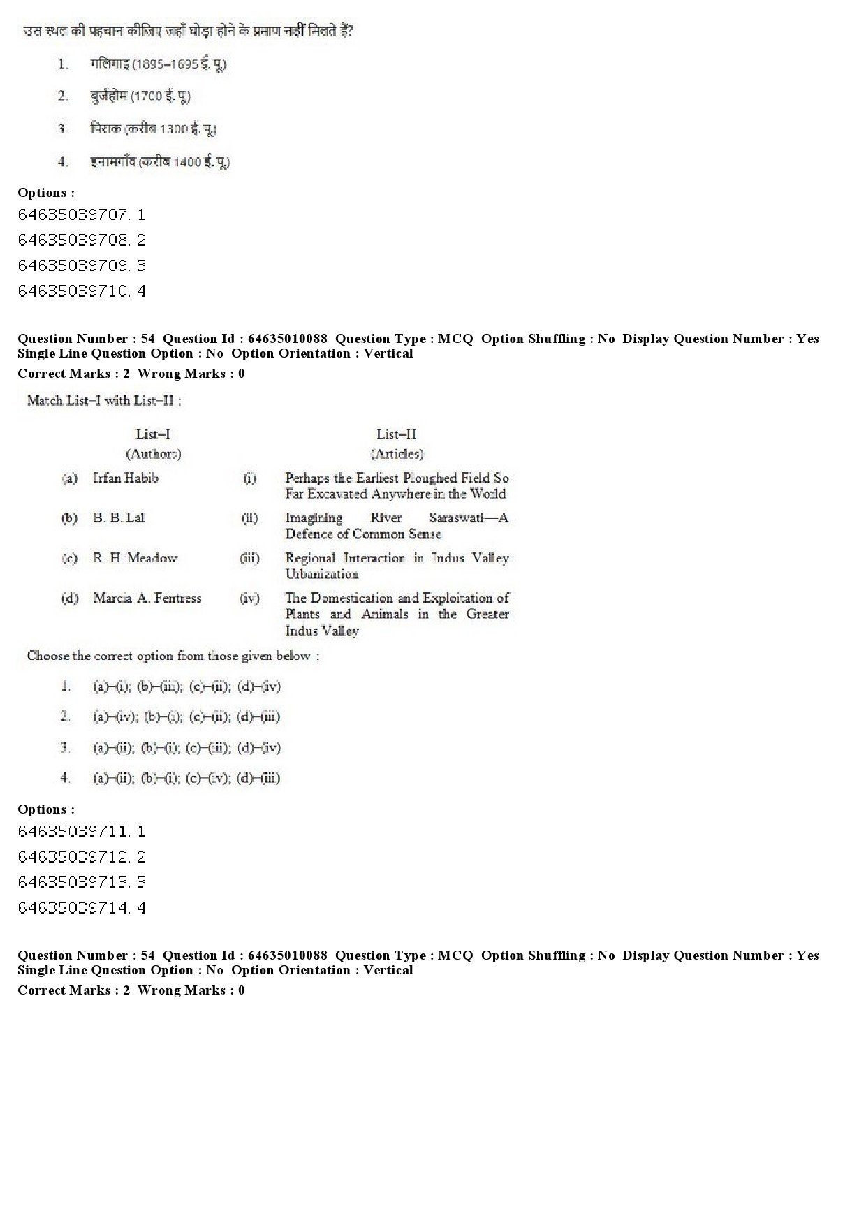 UGC NET History Question Paper June 2019 36