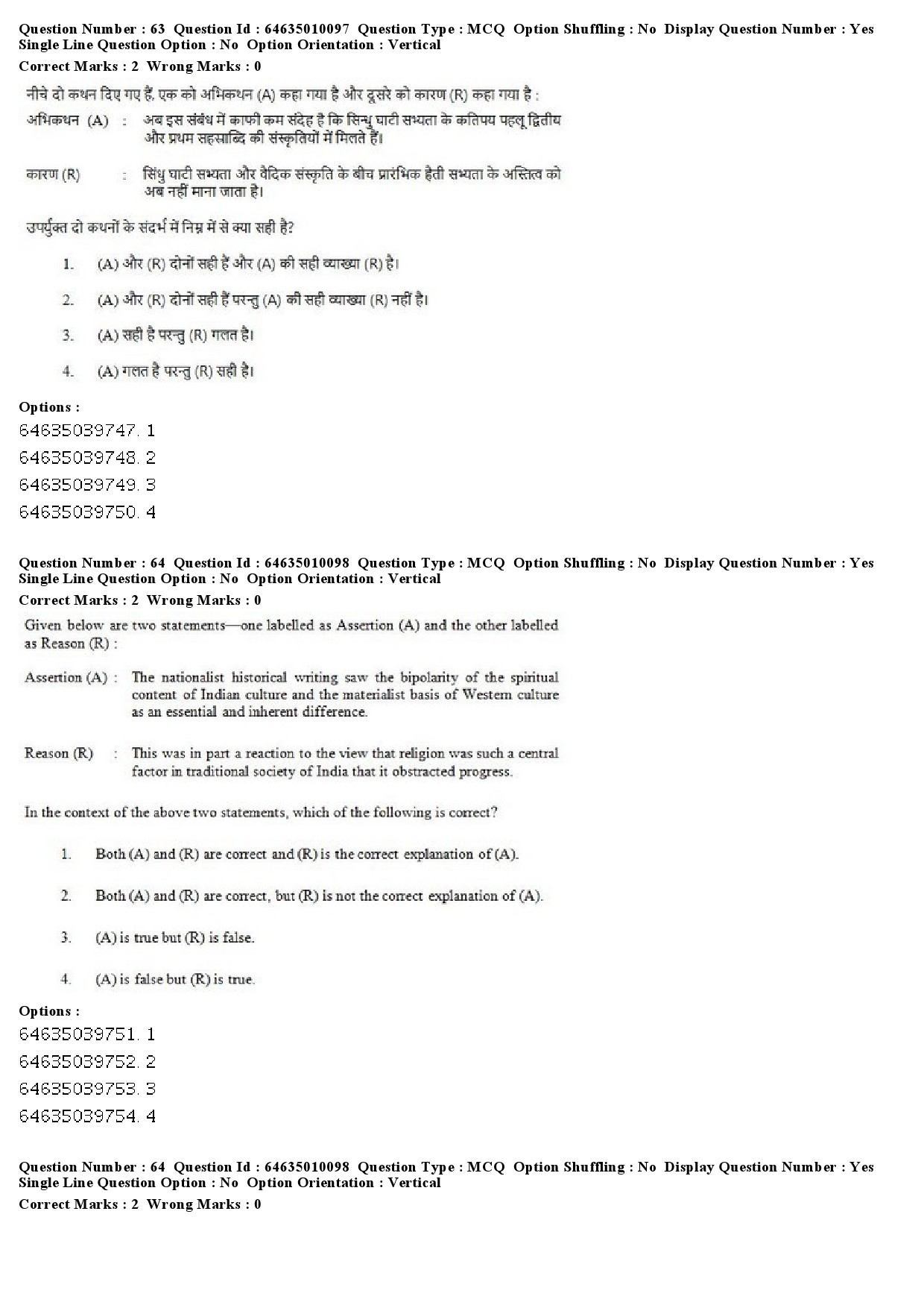 UGC NET History Question Paper June 2019 44