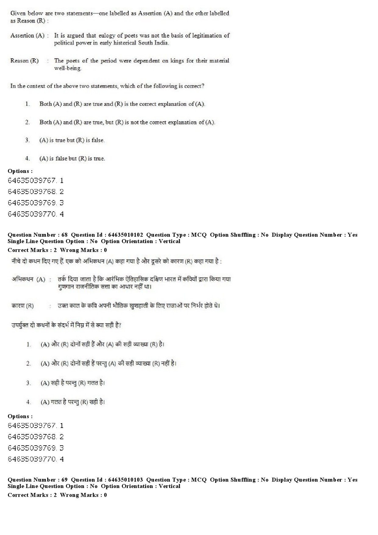 UGC NET History Question Paper June 2019 48