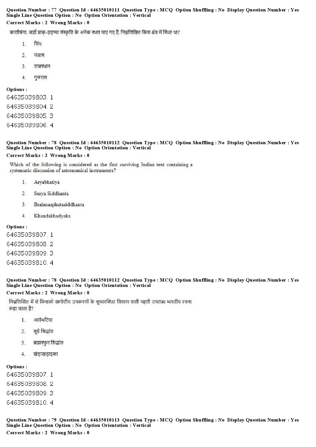 UGC NET History Question Paper June 2019 55