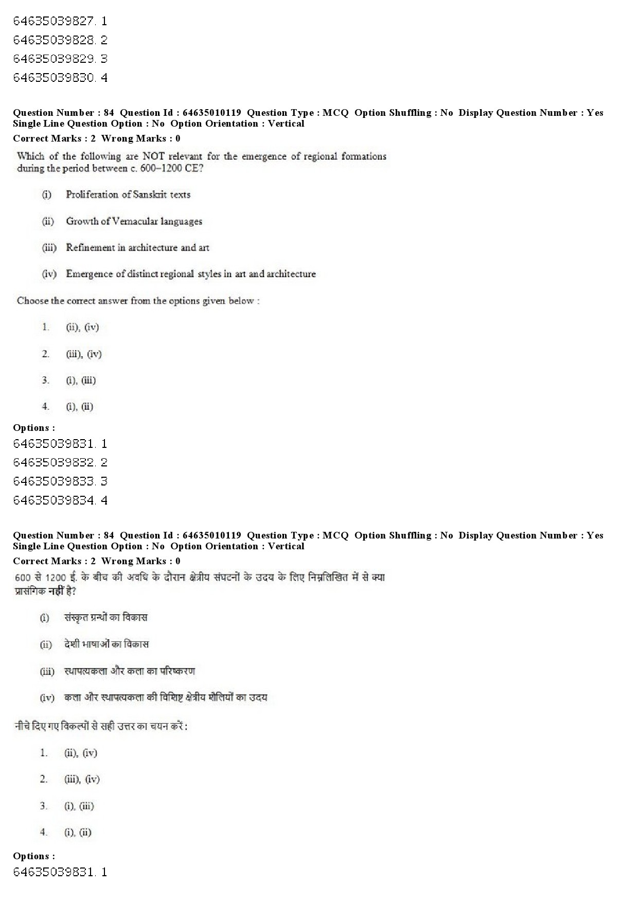 UGC NET History Question Paper June 2019 61