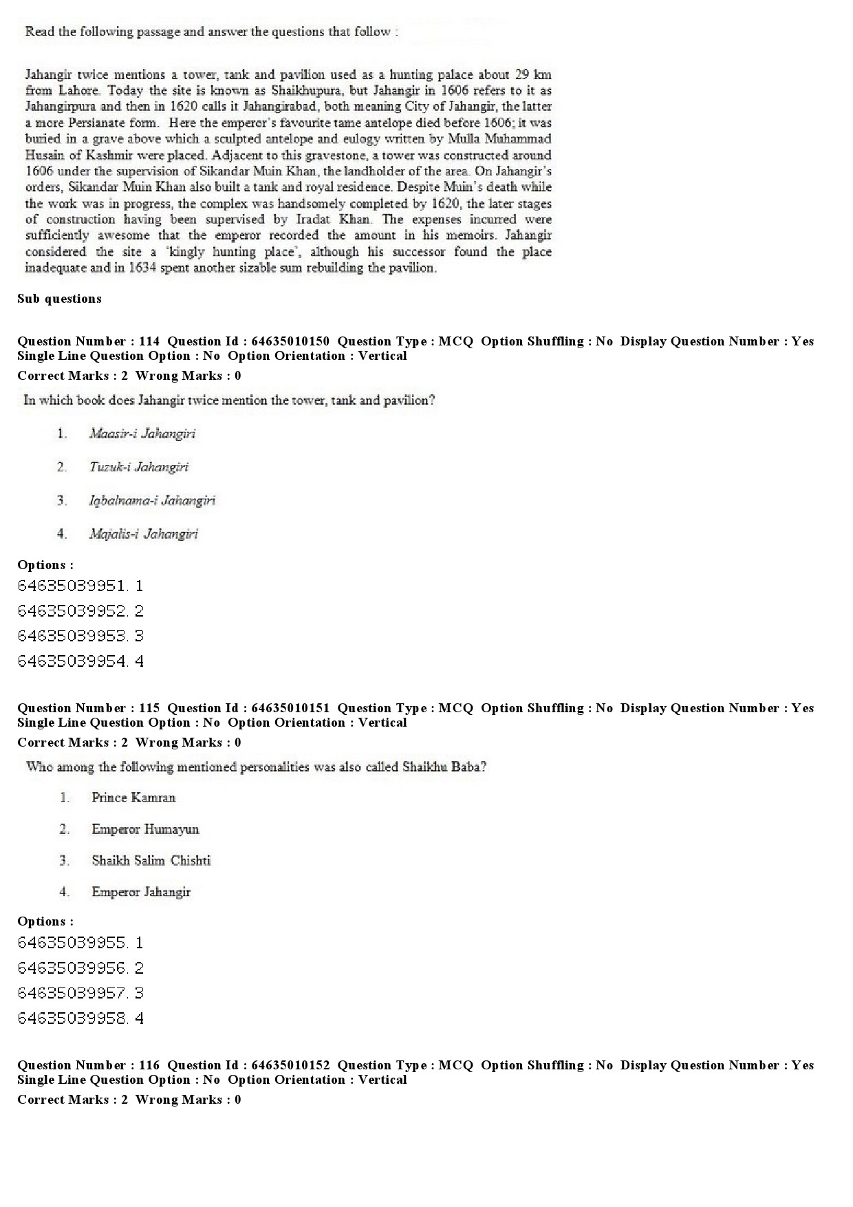 UGC NET History Question Paper June 2019 85