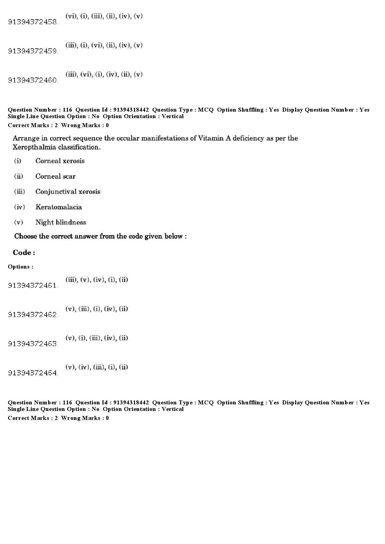 UGC NET Home Science Question Paper December 2018 112