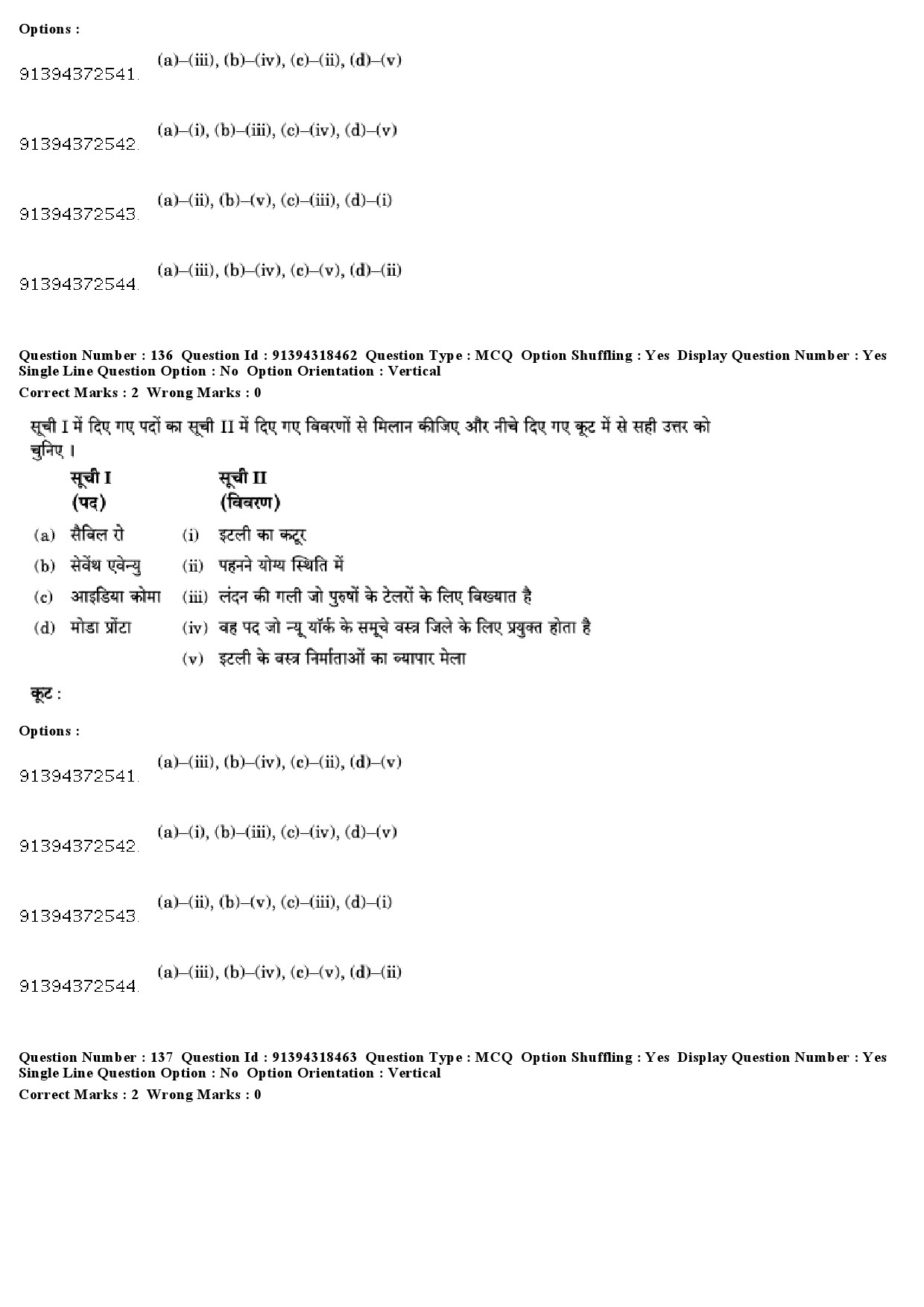 UGC NET Home Science Question Paper December 2018 138